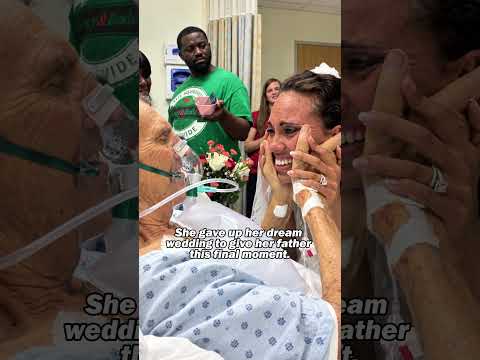 A Father’s Final Dance <strong>From</strong> His <strong>Hospital</strong> Bed 💔  #LastGoodbye #TrueStory