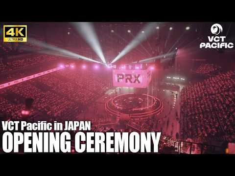 【神演出】VCT Pacific FINALS in TOKYO Opening Ceremony POV【VALORANT】