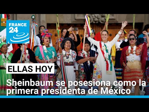 No llego sola, llegamos todas: Claudia Sheinbaum, primera presidenta de México • FRANCE 24