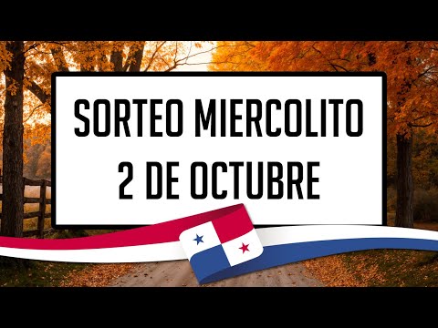 Resultados Lotería de Panamá Miércoles 2 de Octubre de 2024 - Lotería nacional de Panamá de hoy