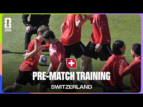 Switzerland Train Before Bosnia and Herzegovina | FIFA World Cup 2026™