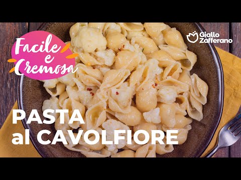 PASTA con CAVOLFIORE - pochi INGREDIENTI per un piatto SUPER CREMOSO🥰🌿🤍