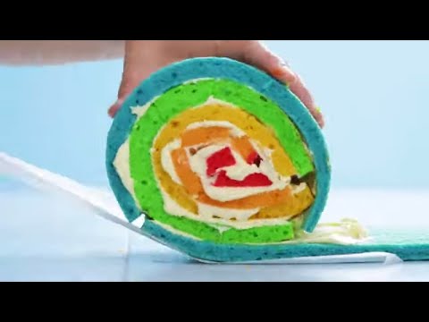 How to Make a Perfect Rainbow Roll Cake at Home