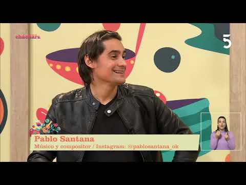 Conversamos con el artista Pablo Santana que nos deleitó con su música en vivo