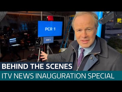 Behind the scenes of ITV News' inauguration coverage | ITV News