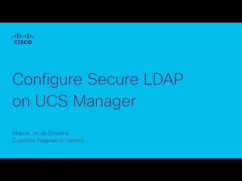 Configure Secure LDAP on UCS Manager