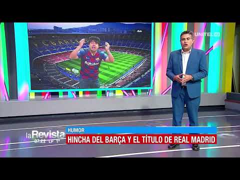Humor: Hincha del Barcelona muy molesto por perder La Liga española
