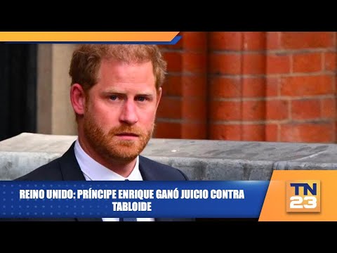 Reino Unido: Príncipe Enrique ganó juicio contra tabloide