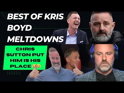 KRIS BOYD HAVING MELTDOWNS TALKING ABOUT CELTIC 😆  | COMEDY GOLD FROM CHRIS SUTTON REPLIES
