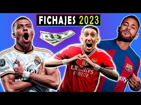 FICHAJES Y RUMORES DEL FUTBOL 2023 | MBAPPE REAL MADRID PSG | DI MARIA BENFICA | MESSI INTER MIAMI