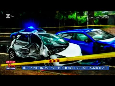 Incidente a Roma, youtuber agli arresti domiciliari - La Vita in diretta - 23/03/2023