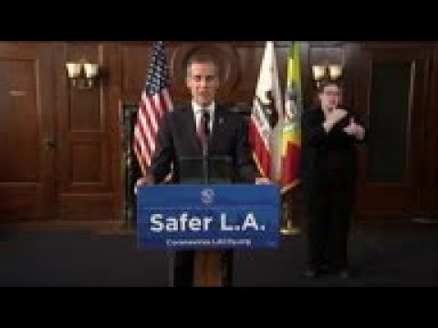 Los Angeles mayor calls for more federal virus aid