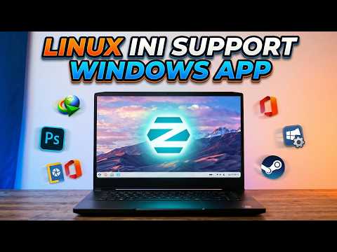 LINUX INI SUPPORT APP WINDOWS! Cobain Zorin OS 18 2026