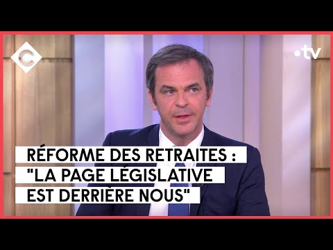 Retraites : Emmanuel Macron tourne la page ? - Olivier Véran - C à Vous - 18/04/2023