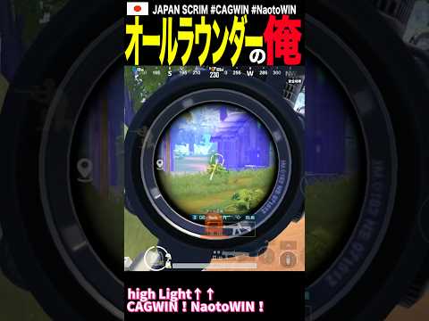 何でもこなすオールラウンダーNAOTO #pubgmobile #pubgモバイル #shorts