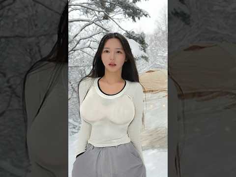 ❄️Camping in Heavy Snow Storm with Inflatable Hot Tent