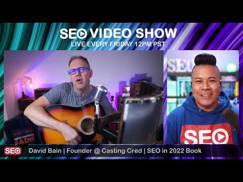 Special Performance by David Bain on the SEO Video Show!