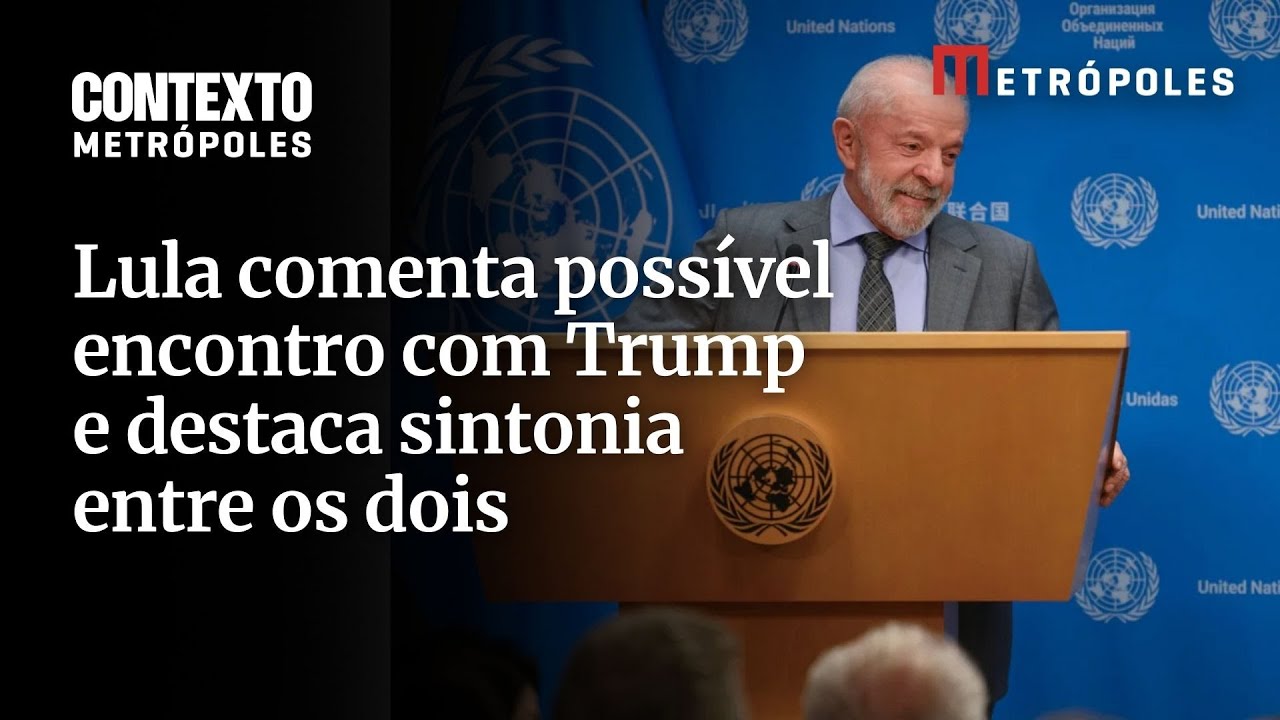 Durante coletiva, Lula comenta possível encontro com Trump e afirma sentir ‘química’ entre os dois