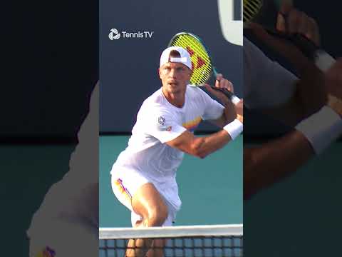 Sensational Marton Fucsovics Drop Volley! 🤤