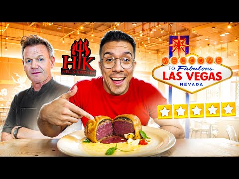 Eating at ALL of Gordon Ramsay's Restaurants in Las Vegas 🧑🏼‍🍳🔥