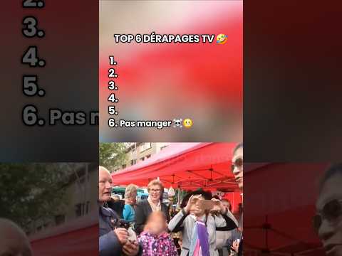 TOP 6 dérapage TV 😂😱 #humour #dérapage #tv #drole #frenchmemes #plurivoque