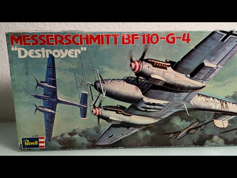 Revell 1973 Messerschmitt BF 110 G 4 1:32