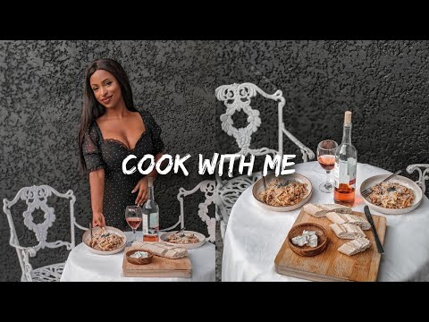 COOK WITH ME | SUYA CHICKEN ALFREDO PASTA
