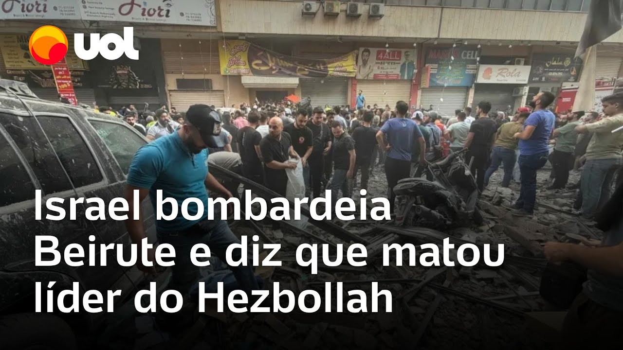 Israel bombardeia Beirute e diz que matou líder do Hezbollah em ataque aéreo a prédio residencial