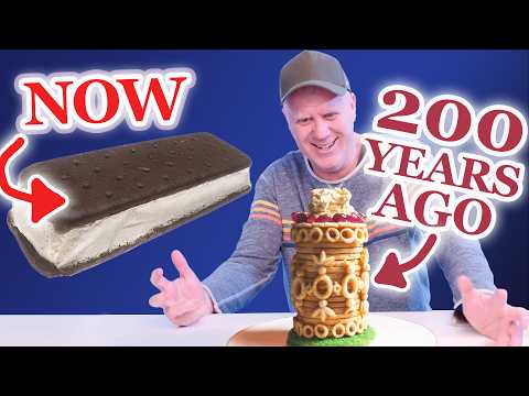 Ice cream sandwiches 200 years ago  |  How To Cook That Ann Reardon