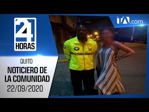 Noticias Ecuador: Noticiero 24 Horas 22/09/2020 ( De la Comunidad Segunda Emisión)