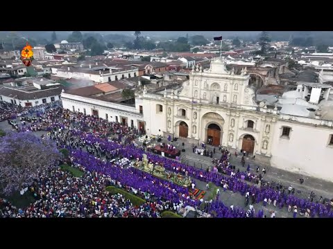 #EnVivo CATEDRAL Jesús DE LA CAÍDA Procesión Quinto Domingo de Cuaresma Antigua Guatemala 2024