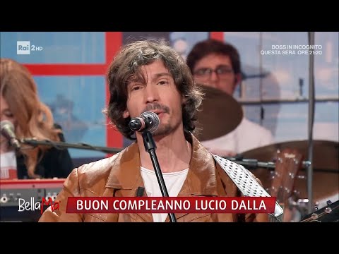 Pierdavide Carone canta Lucio Dalla - BellaMa' 04/03/2024