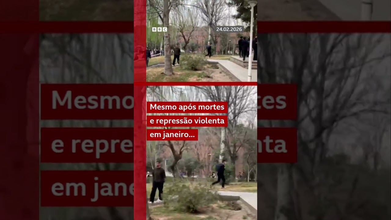 Estudantes de universidades iranianas voltaram a protestar contra governo no último fim de semana