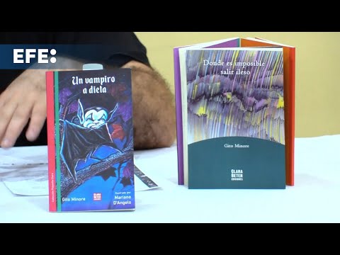 El argentino Gito Minore presenta en la Fil Honduras su libro 'Un vampiro a dieta'