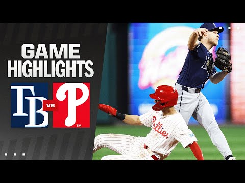 Rays vs. Phillies Highlights (9/9/24) | MLB Highlights