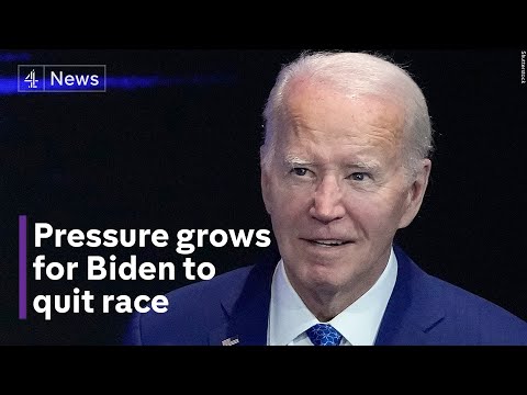 Joe Biden tells Democrats he is firmly committed to staying in presidential race