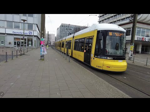 Tram in Berlin Germany