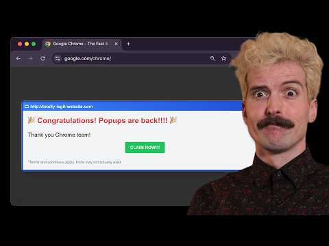 Chrome is bringing back popups (and they're kinda cool)
