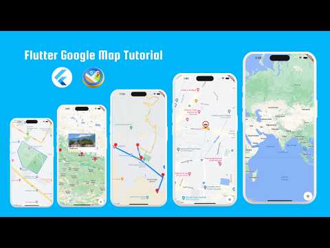 Flutter Google Maps Integration | Get Current Location, Marker, Info Windows Polygons, Polylines