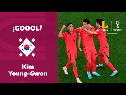 ¡GARRA COREANA! Kim Young-Gwon marca el empate para Corea del Sur y pone el 1-1 ante Portugal