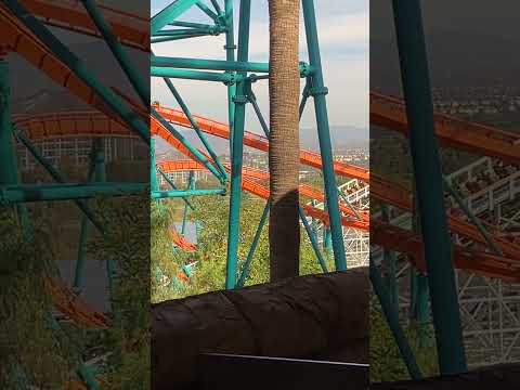 Off-ride Goliath At Six Flags Magic Mountain #rollercoaster #sixflagsmagicmountain #sixflags #ride