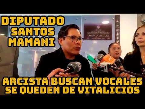 DIPUTADO SANTOS MAMANI RECHAZA QUE BUSQUEN DE ELIMINAR LA CARRERA JUDICIAL EN BOLIVIA..