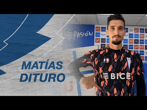 MATIAS DITURO: ESTOY MUY CONTENTO DE VOLVER A UNIVERSIDAD CATÓLICA |  Cruzados