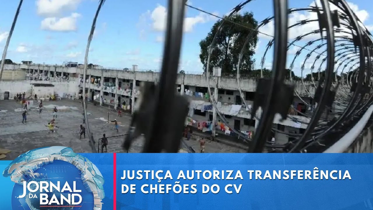 Justiça autoriza transferência de chefões do Comando Vermelho | Jornal da Band TV Online Justiça autoriza transferência de chefões do Comando Vermelho | Jornal da Band