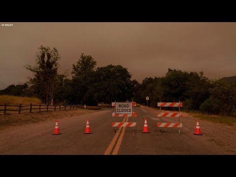 Michael Jackson's Neverland Ranch in path of Santa Barbara County fire