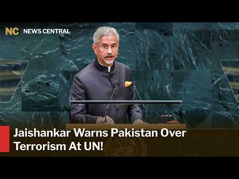 FULL: India’s S. Jaishankar Addresses 81st UN General Assembly In New York | AC1Z