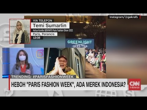 Heboh "Paris Fashion Week", Ada Merek Indonesia?