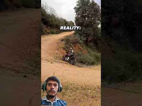SOCIAL MEDIA vs REALITY🙌#youtubeshorts #ytshorts #shortvideo #offroad #bike racing