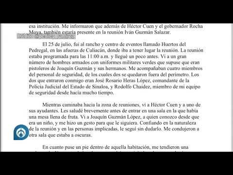 El Mayo da a conocer qué ocurrió el día de su detención