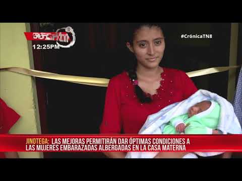 MINSA inaugura remodelación de Casa Materna en Jinotega - Nicaragua